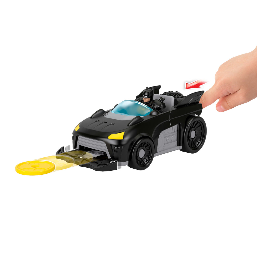 Imaginext® DC Super Friends™ Araçlar - Batmobile oyuncak araba ve Batman aksiyon figürü seti