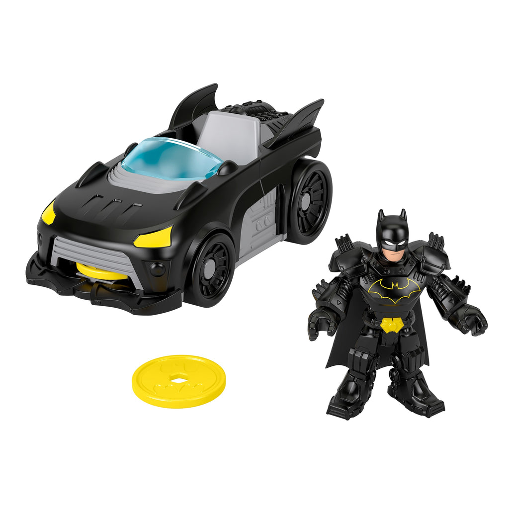 Imaginext® DC Super Friends™ Araçlar - Batmobile oyuncak araba ve Batman aksiyon figürü seti