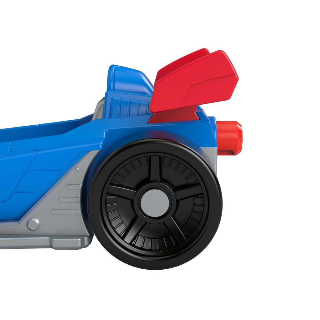Fisher-Price Imaginext DC Super Friends Metal Force Supermobile oyuncak araba ve Superman aksiyon figürü seti