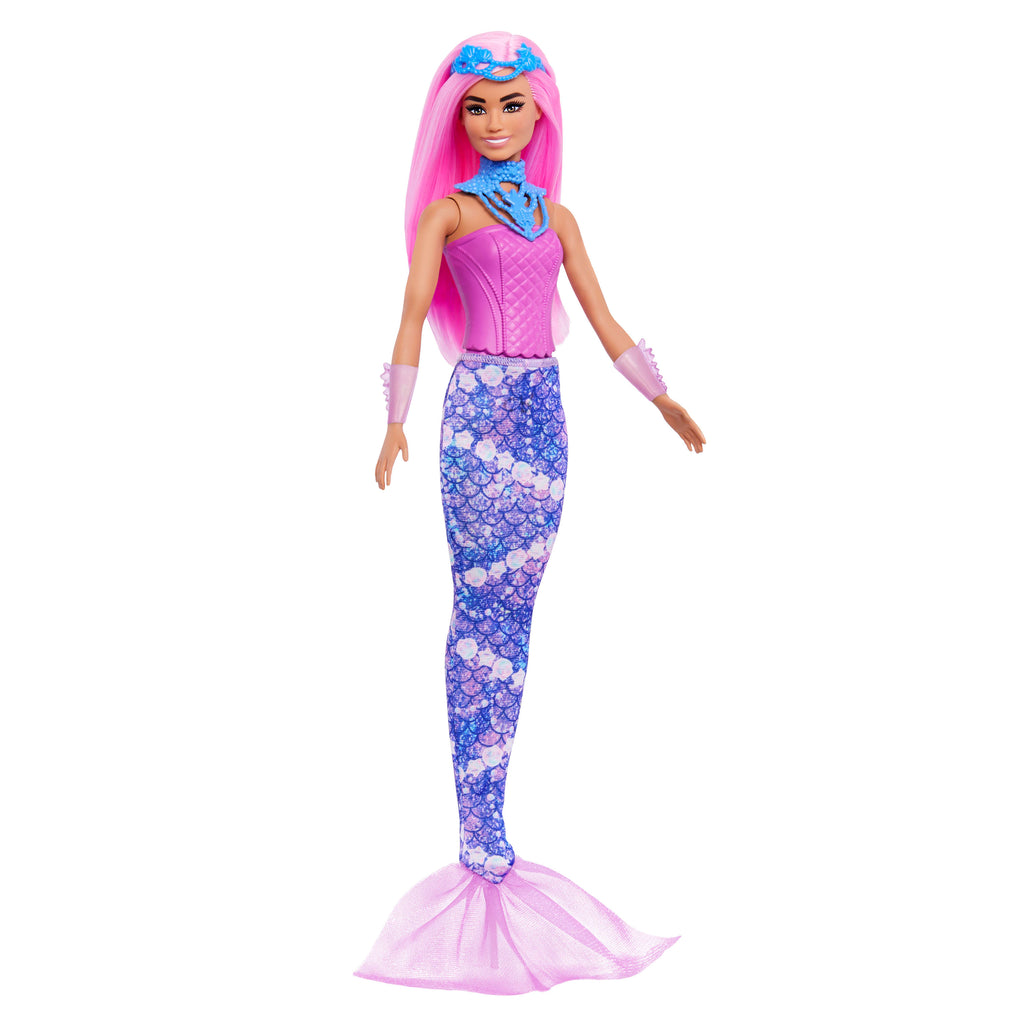 Barbie yılbaşı özel seti, bebek ve tek boynuzlu at gibi hayvan dostlar dahil 24 sürpriz oyuncak aksesuar