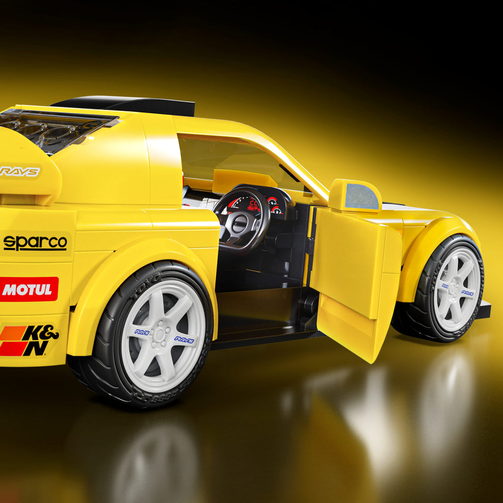 Mattel Brick Shop Hot Wheels 07 Honda S2000 Yapım Seti