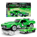 Mattel Brick Shop Hot Wheels Custom '68 Camaro yapı oyuncağı seti (289 Parça), koleksiyoncular için