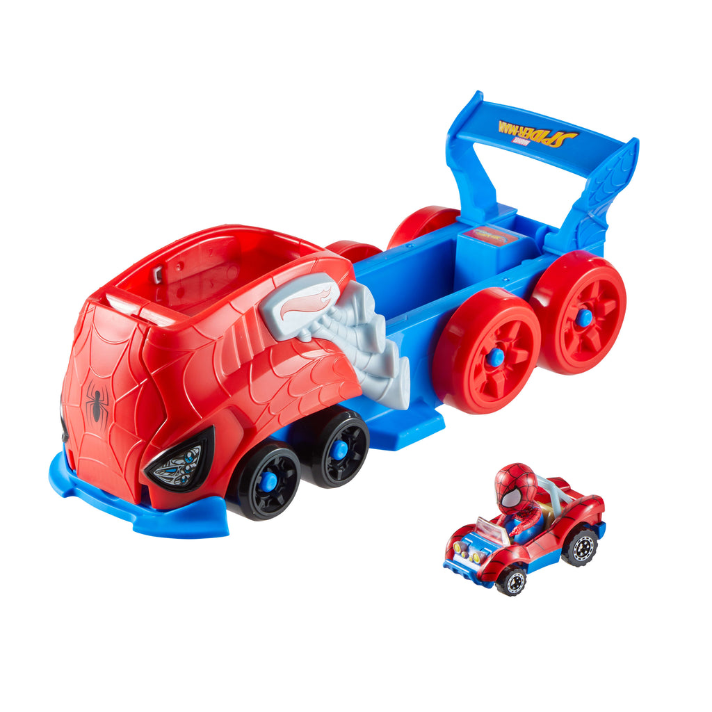 Hot Wheels® Racerverse Taşıyıcı, büyük araç ve metal oyuncak araba (Stiller çeşitlilik gösterebilir)