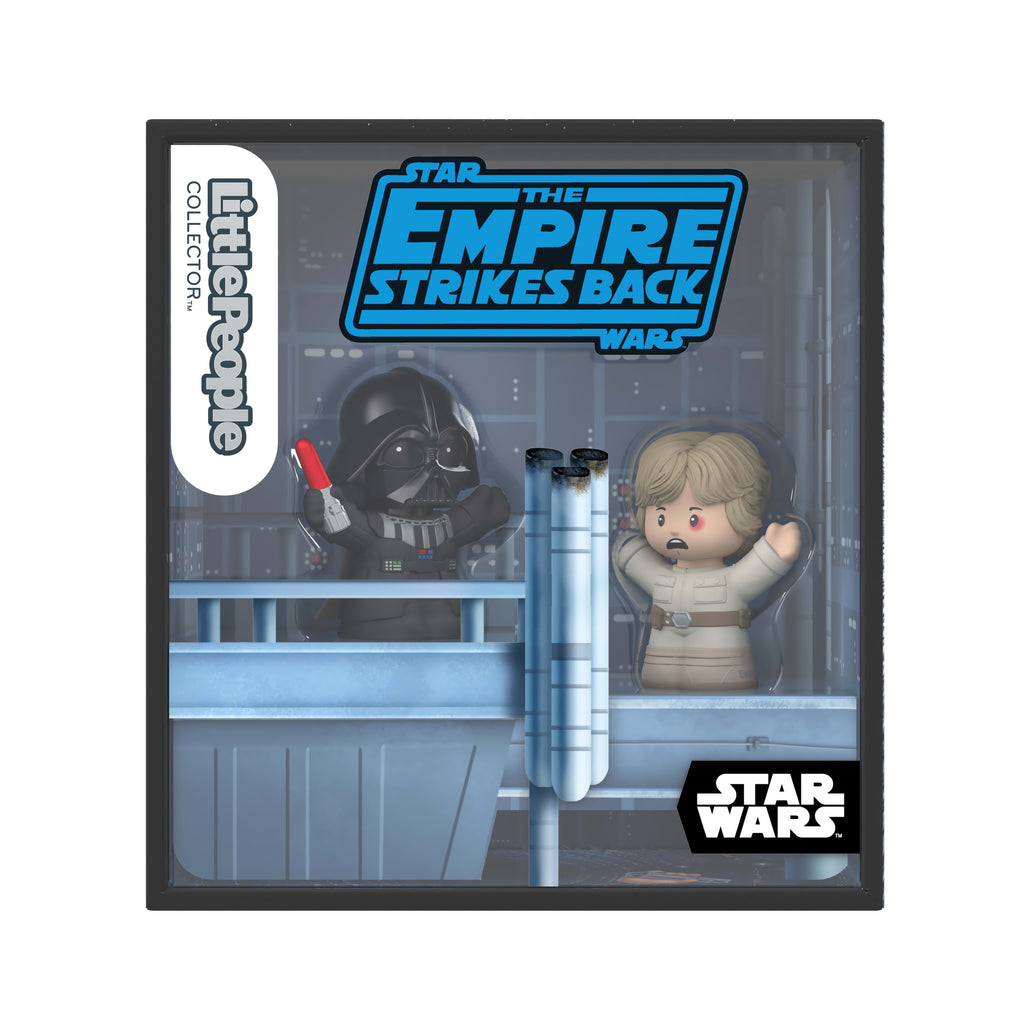 Hayranlar için özel üretim Little People Collector STAR WARS: I Am Your Father seti ve 2 figür