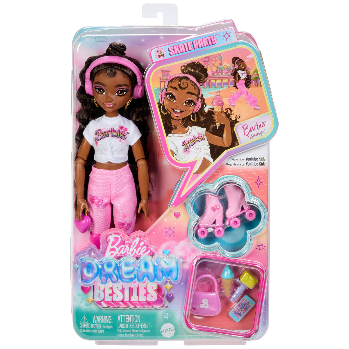 Barbie Dream Besties bebekler ve hobi temalı aksesuarlar