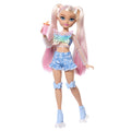 Rüya Arkadaşlar Patenci Barbie "Malibu" bebek ve makyaj temalı 9 aksesuar