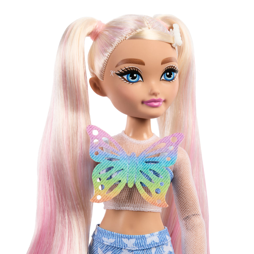 Rüya Arkadaşlar Patenci Barbie "Malibu" bebek ve makyaj temalı 9 aksesuar