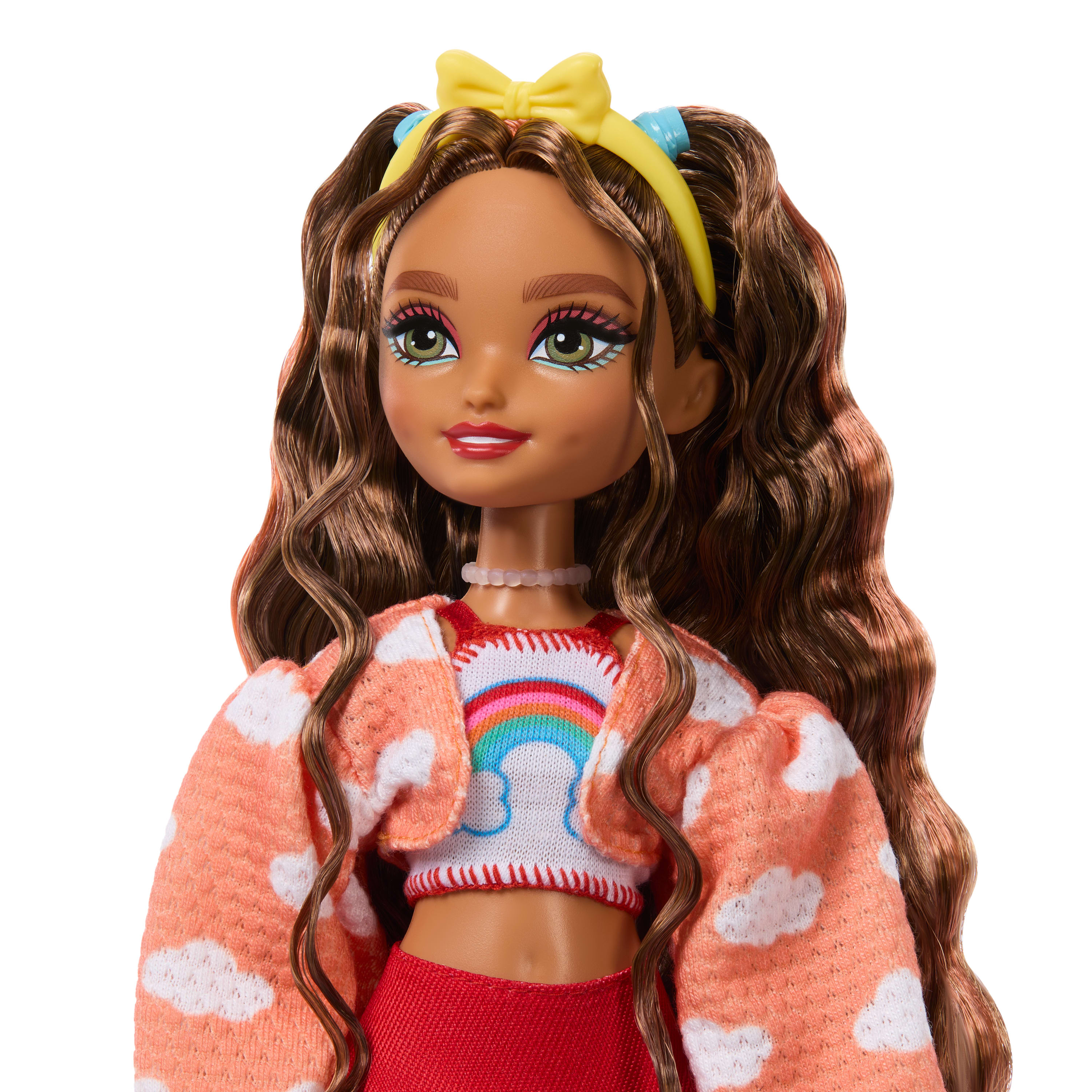 Rüya Arkadaşlar Patenci Barbie Teresa bebek ve video oyunu temalı 9 aksesuar