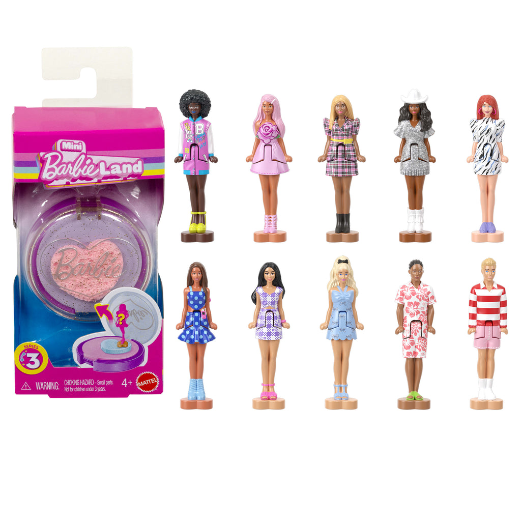 Barbie Mini BarbieLand Fashionistas Mini Bebek (Sürpriz Asorti)