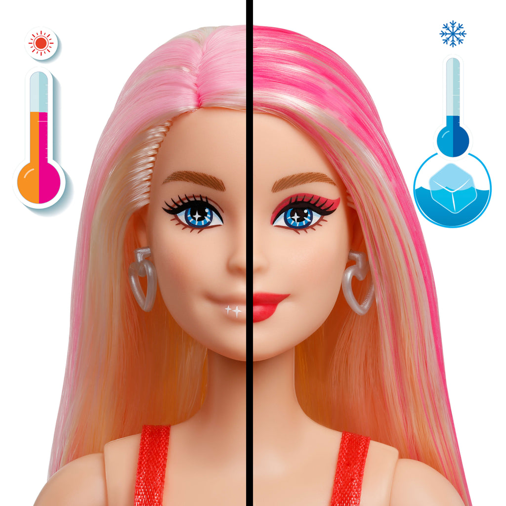 Kırmızılı ve ışıltılı Barbie Parti Paketi Muhteşem Parti serisi bebek, aksesuarlar ve 10 sürpriz