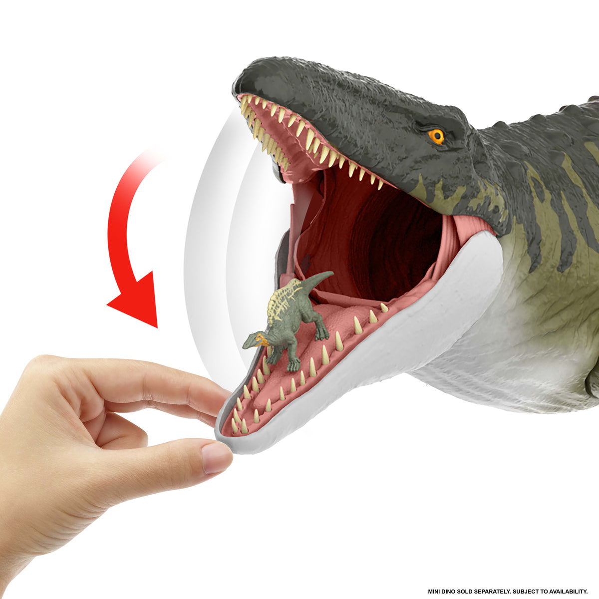 Jurassic World Rebirth Devasa Mosasaurus aksiyon figürü, dinozor oyuncağı