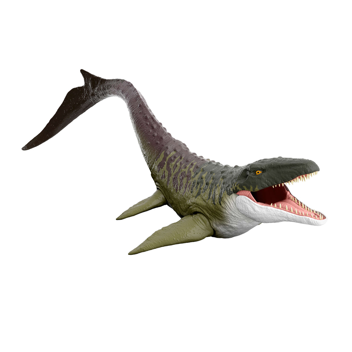 Jurassic World Rebirth Devasa Mosasaurus aksiyon figürü, dinozor oyuncağı