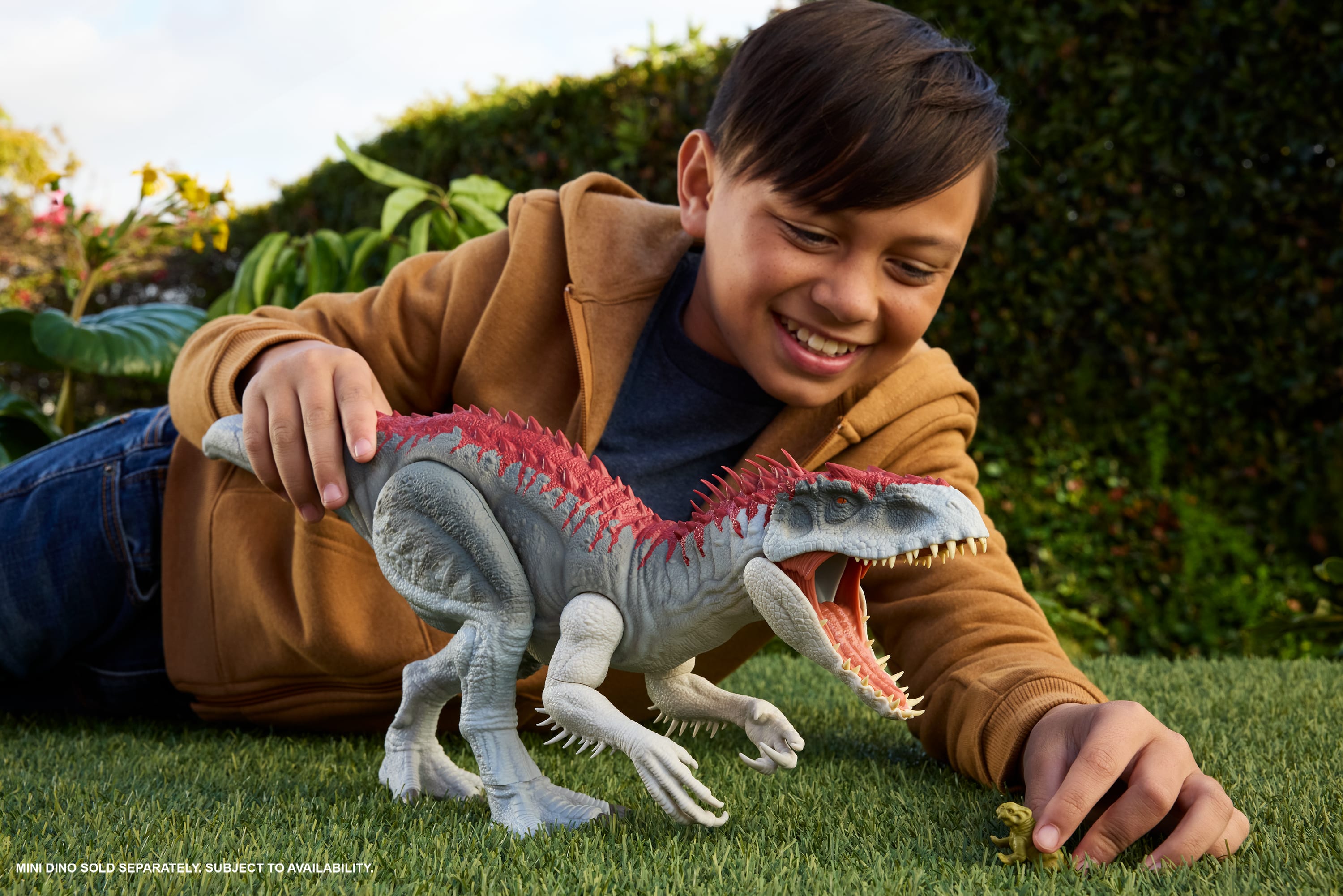 Jurassic World gerçekçi Indominus Rex, yenilenmiş dinozor aksiyon figürü oyuncağı