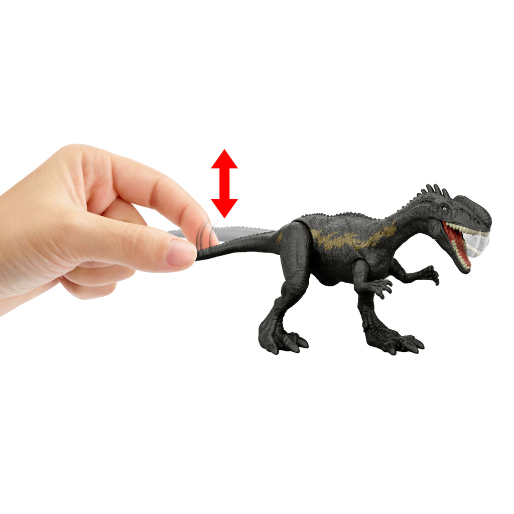 Jurassic World Hareketli Dinozor Figürleri - Film Serisi, tek hamleyle saldırma hareketine sahip oyuncak dinozor, eklemleri bükülebilen özgün tasarım