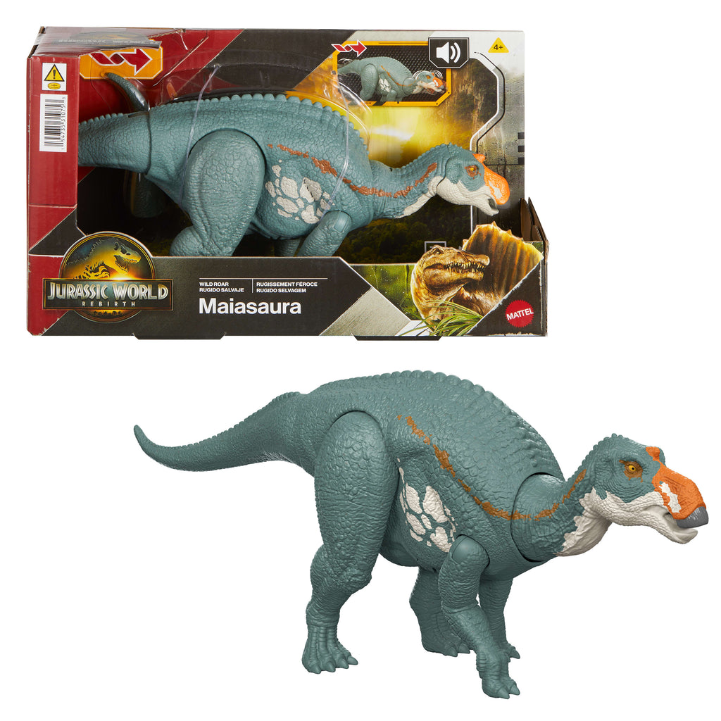 Jurassic World Kükreyen Dinozor Figürleri - Film Serisi, ısırma hareketi ve sesler