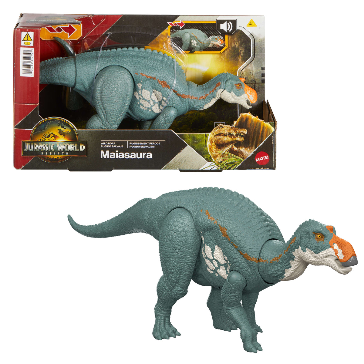 Jurassic World Kükreyen Dinozor Figürleri - Film Serisi, ısırma hareketi ve sesler