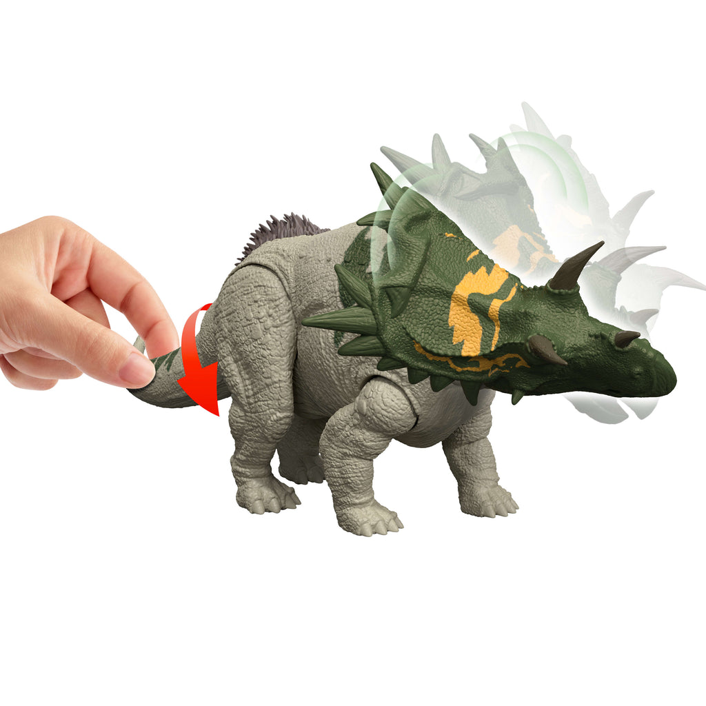 Jurassic World Kükreyen Dinozor Figürleri - Film Serisi, ısırma hareketi ve sesler