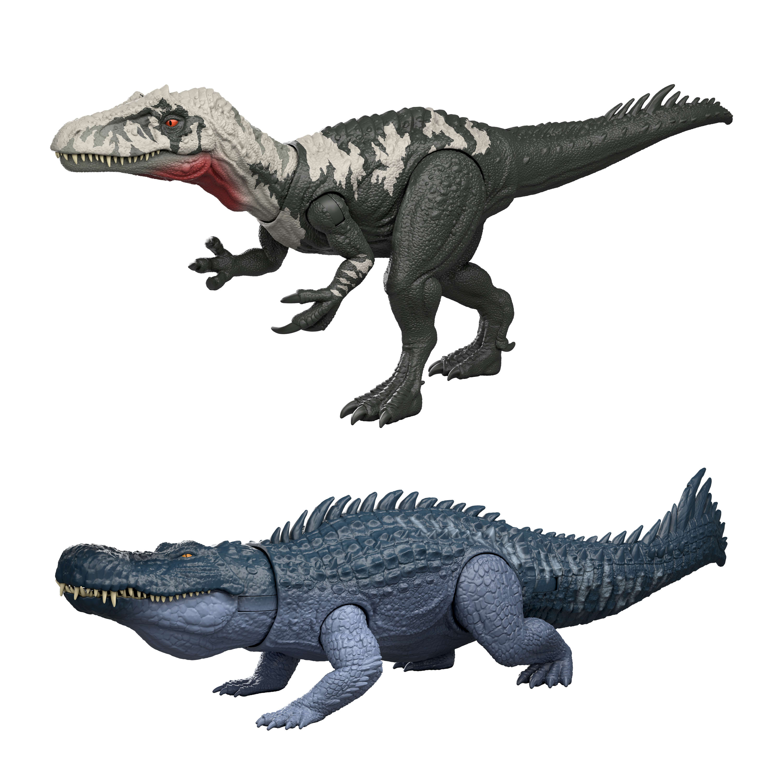 Jurassic World İz Sürücü Dinozor Figürleri - Film Serisi, kuyrukla tetiklenen hamleler