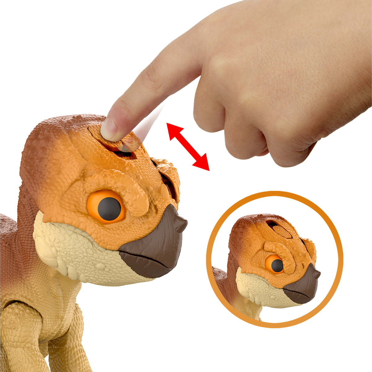 Jurassic World İnteraktif Aquilops Figürü, saldırı hareketleri ve sesler