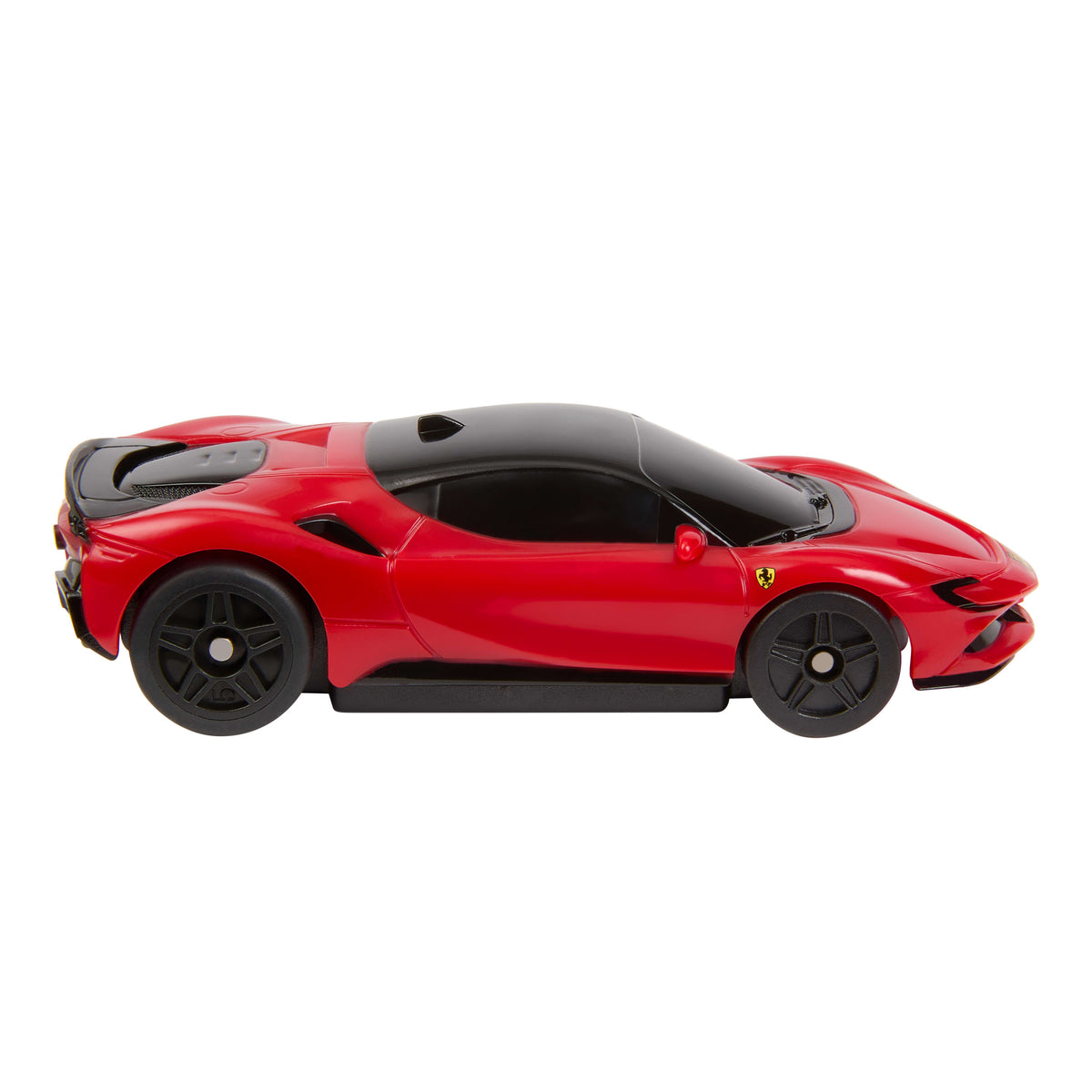 Pille çalışan uzaktan kumandalı ve 1:64 ölçekli Hot Wheels Ferrari SF90 Stradale Assetto Fiorano araba