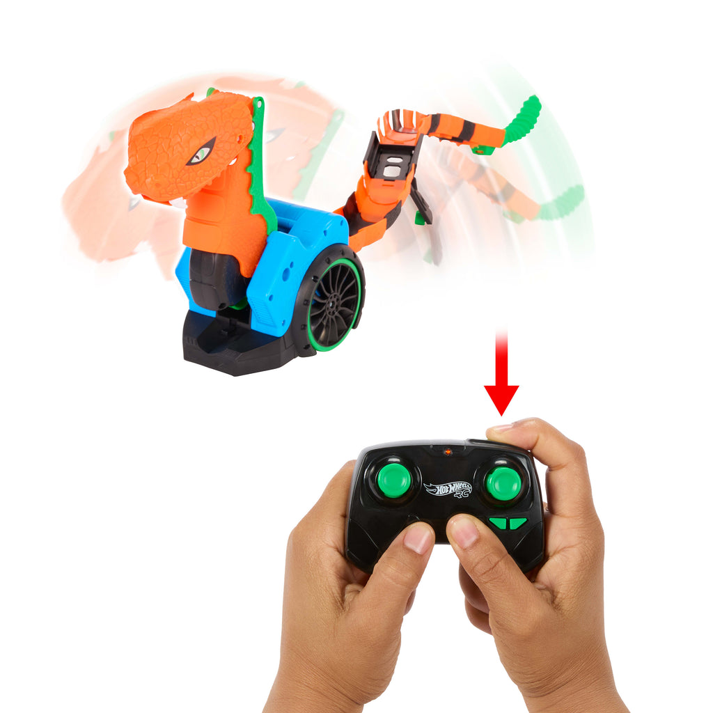Hot Wheels Let's Race Slither 'N Strike Uzaktan Kumandalı Yılan ve Araç