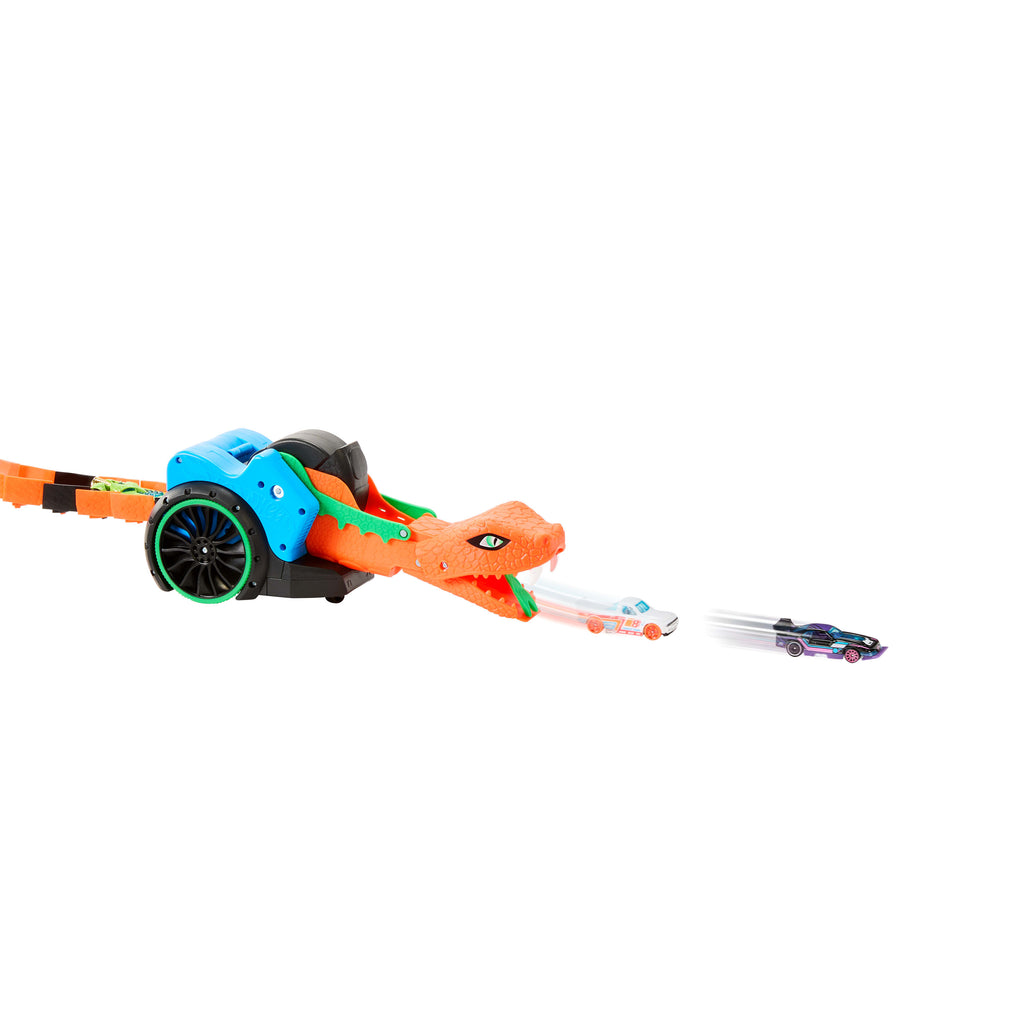 Hot Wheels Let's Race Slither 'N Strike Uzaktan Kumandalı Yılan ve Araç