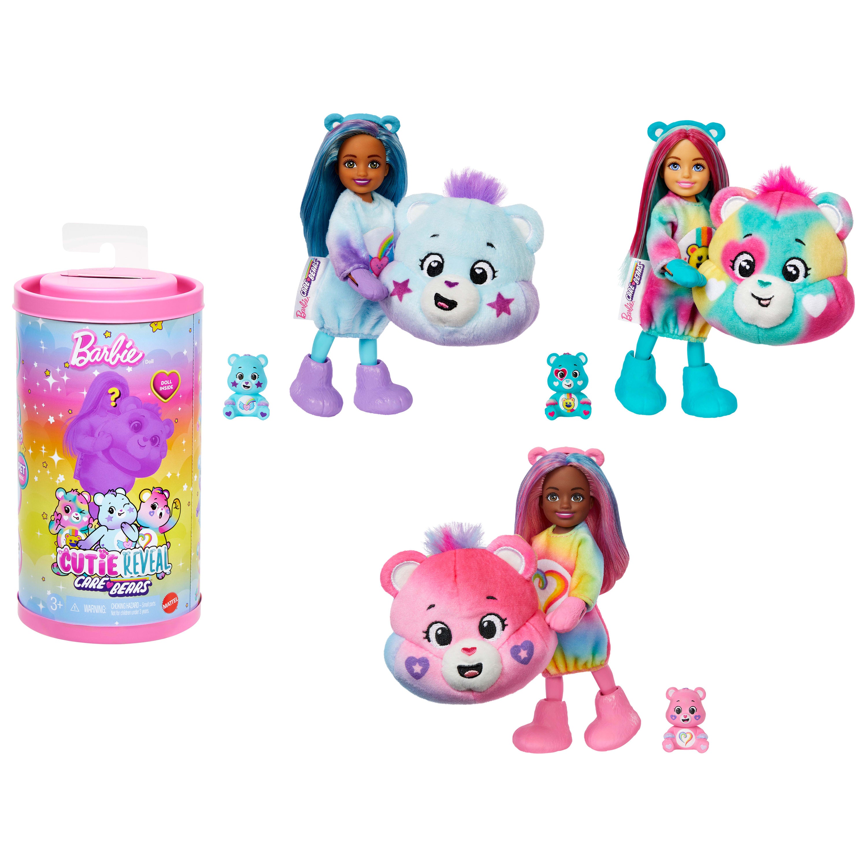 Barbie Cutie Reveal Sevimli Ayıcıklar Chelsea küçük bebekler ve aksesuarları, 2. seri (Stiller çeşitlilik gösterebilir)
