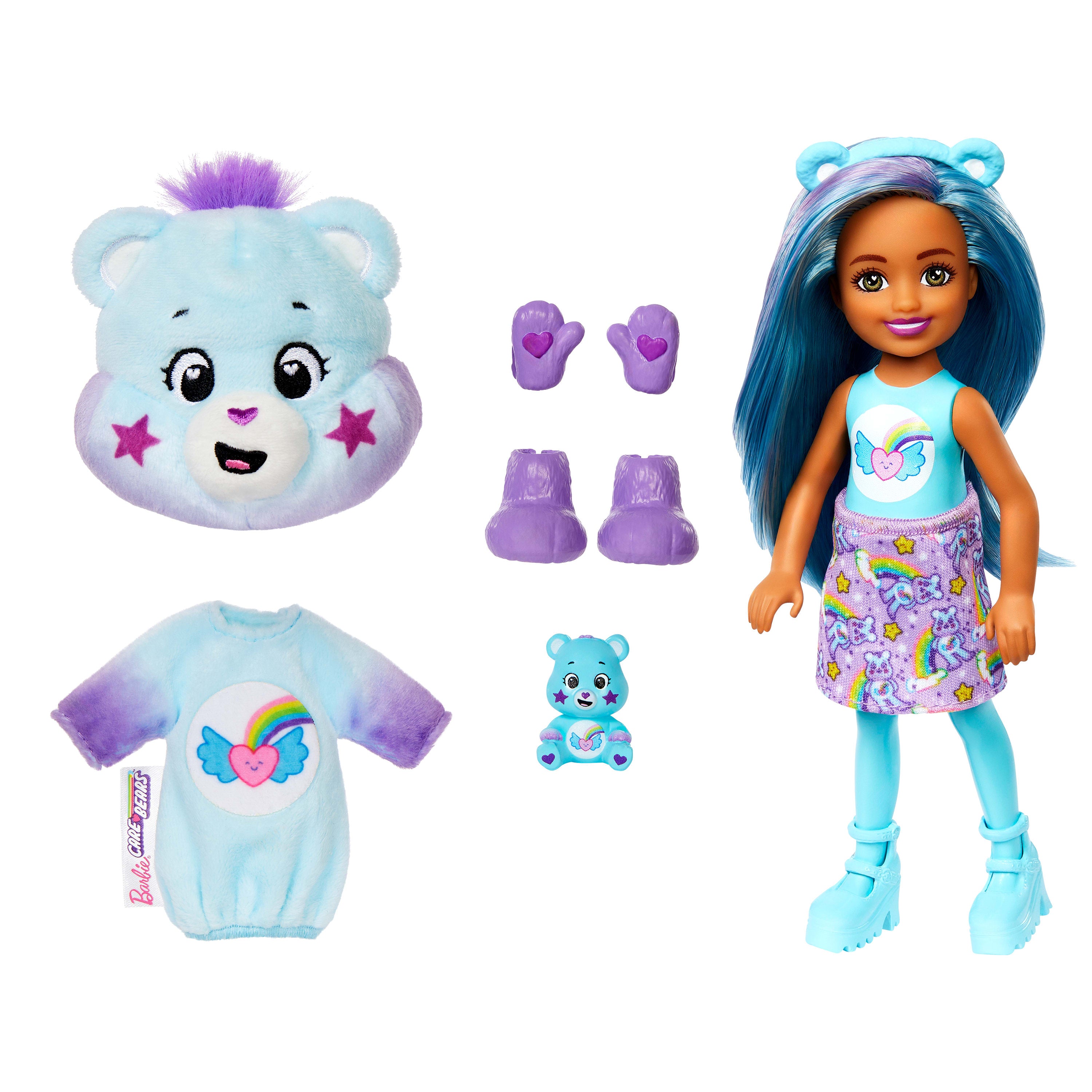Barbie Cutie Reveal Sevimli Ayıcıklar Chelsea küçük bebekler ve aksesuarları, 2. seri (Stiller çeşitlilik gösterebilir)