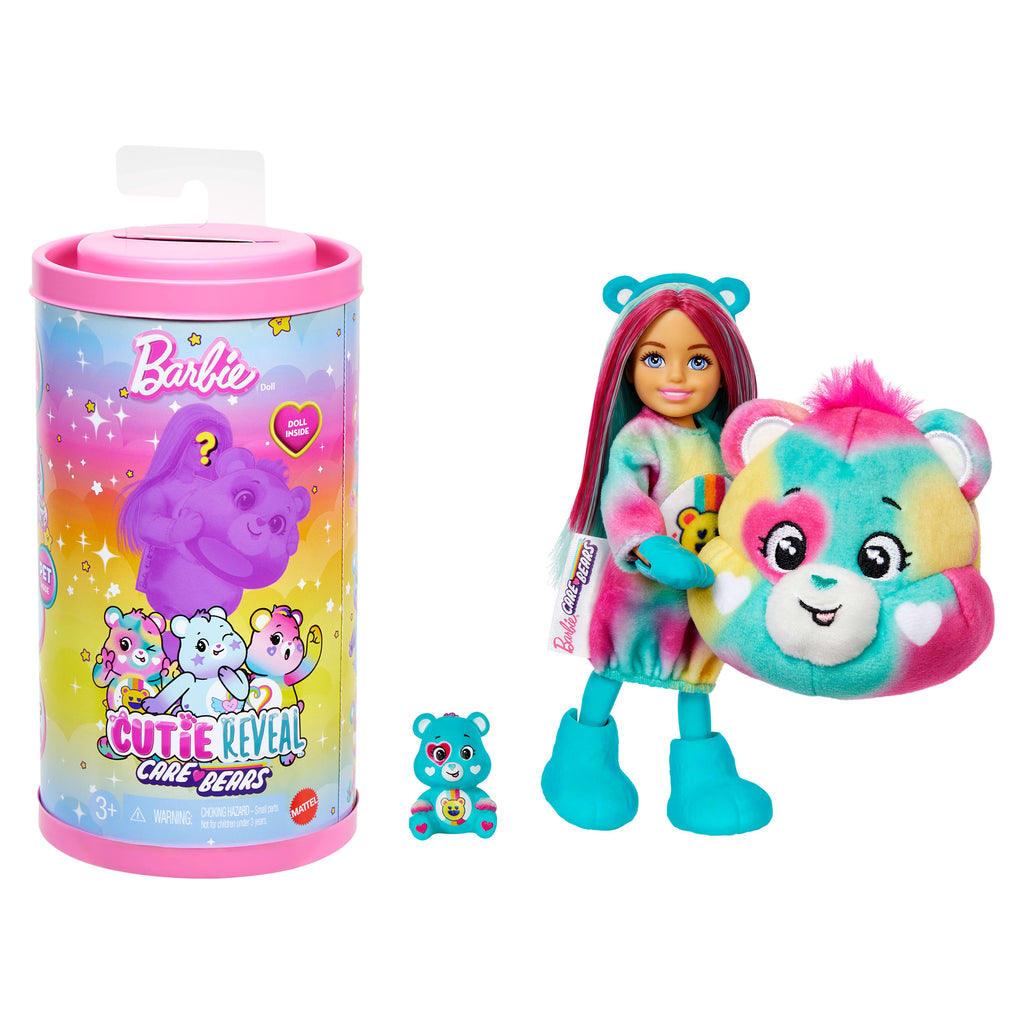 Barbie Cutie Reveal Sevimli Ayıcıklar Chelsea küçük bebekler ve aksesuarları, 2. seri (Stiller çeşitlilik gösterebilir)