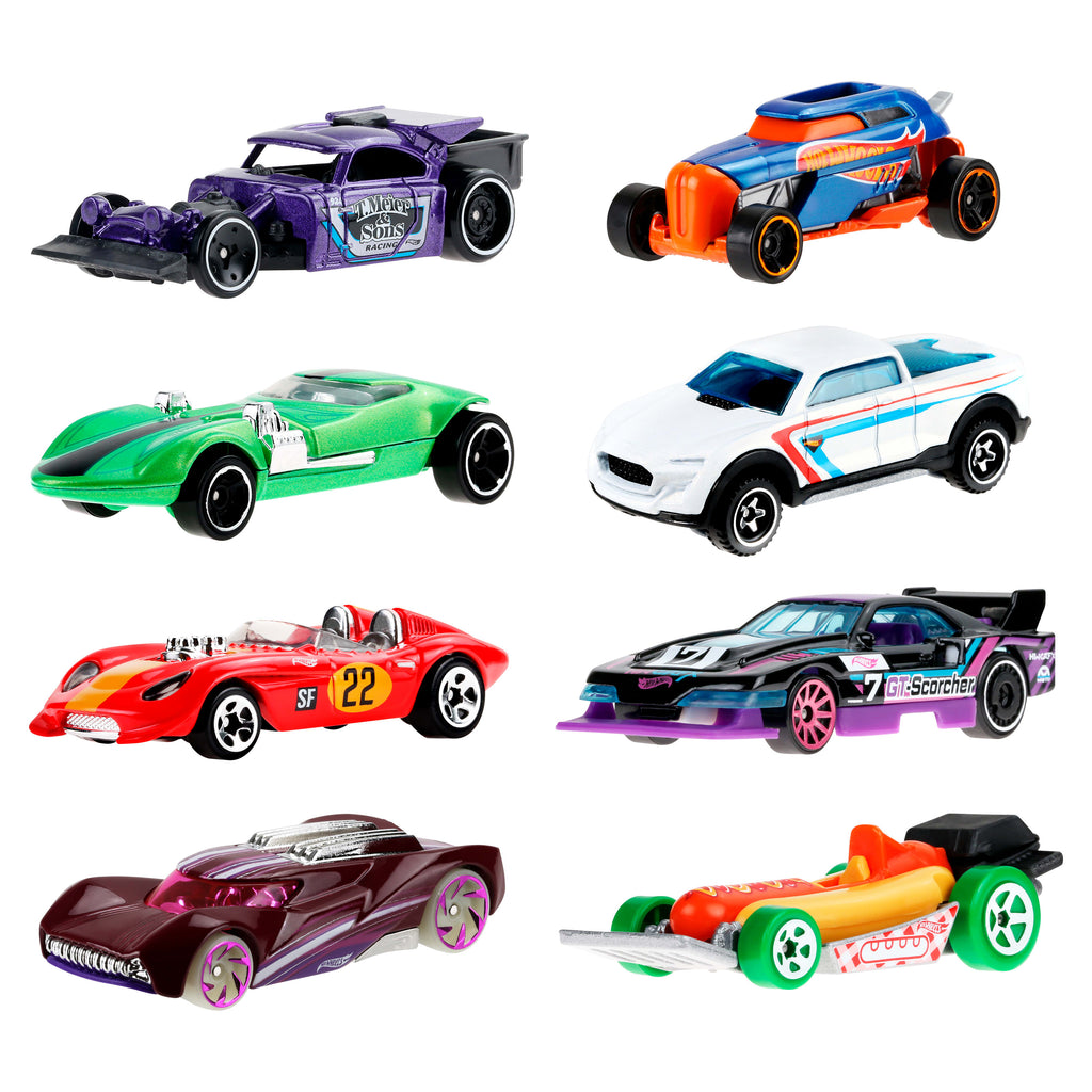 Hot Wheels Let's Race 8'li Araç Paketi (1:64)