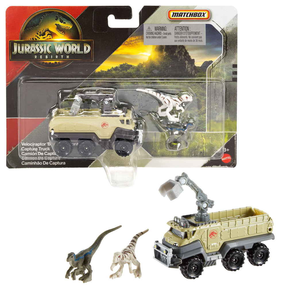 Matchbox Jurassic World Dino Taşıyıcı Araç Seti