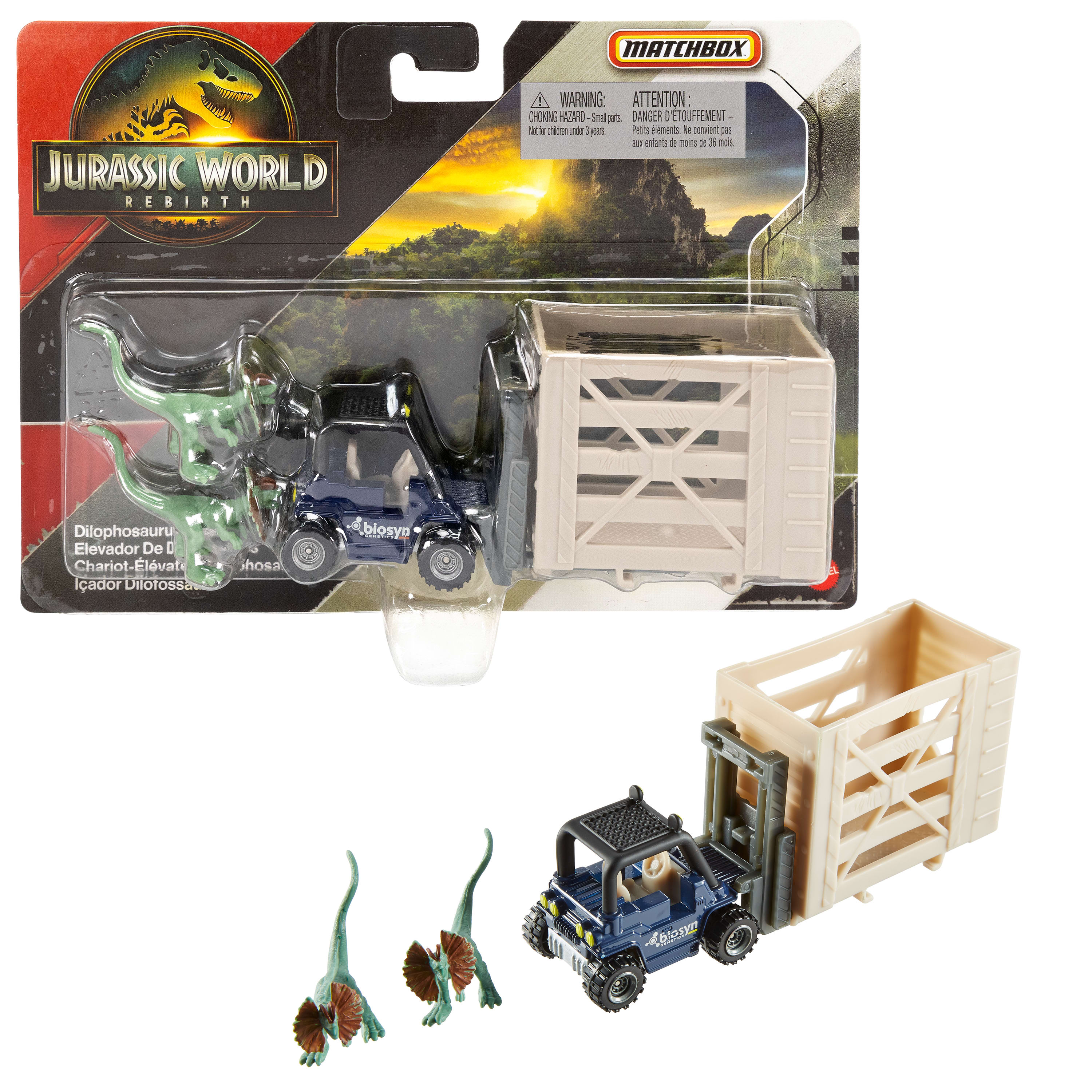 Matchbox Jurassic World Dino Taşıyıcı Araç Seti
