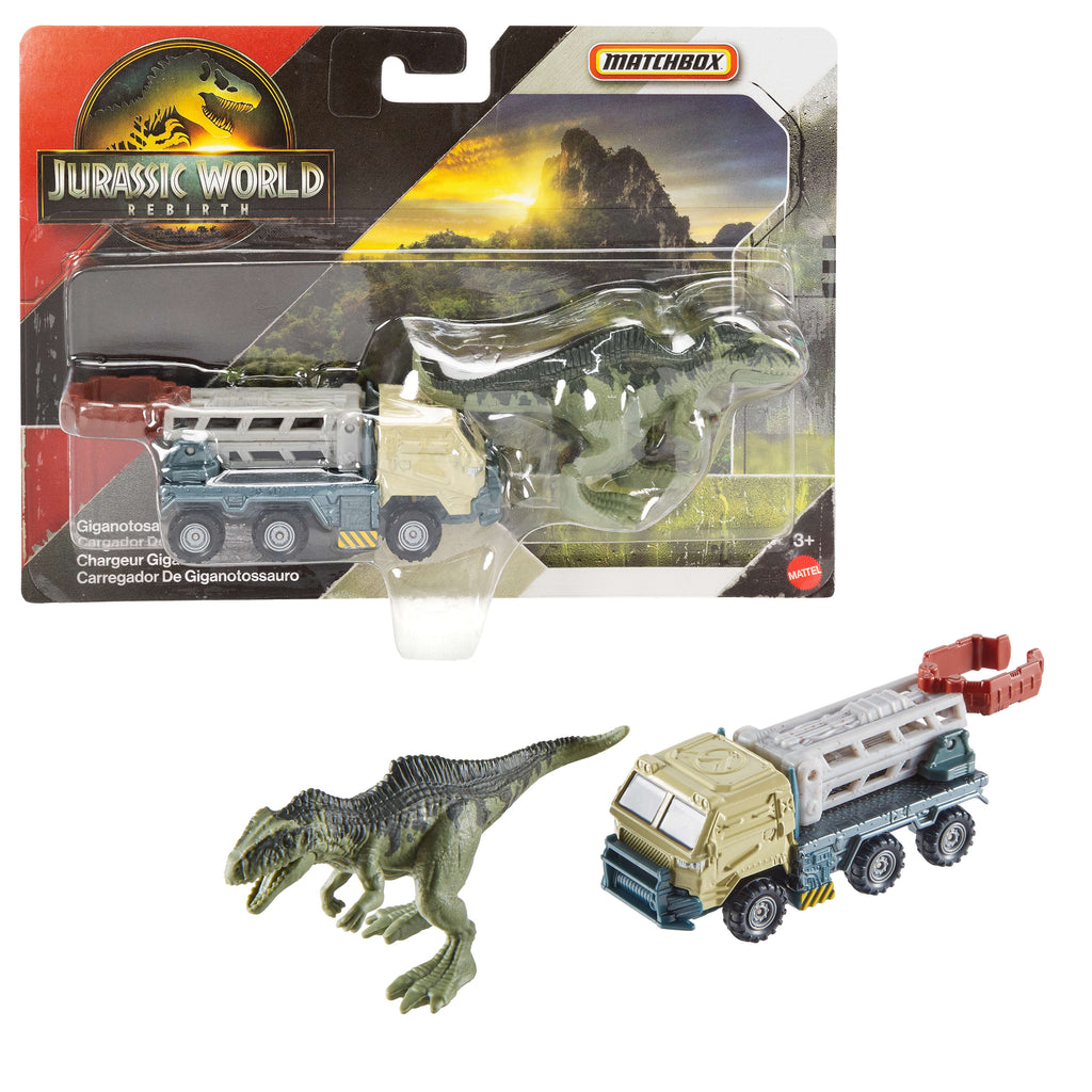 Matchbox Jurassic World Dino Taşıyıcı Araç Seti