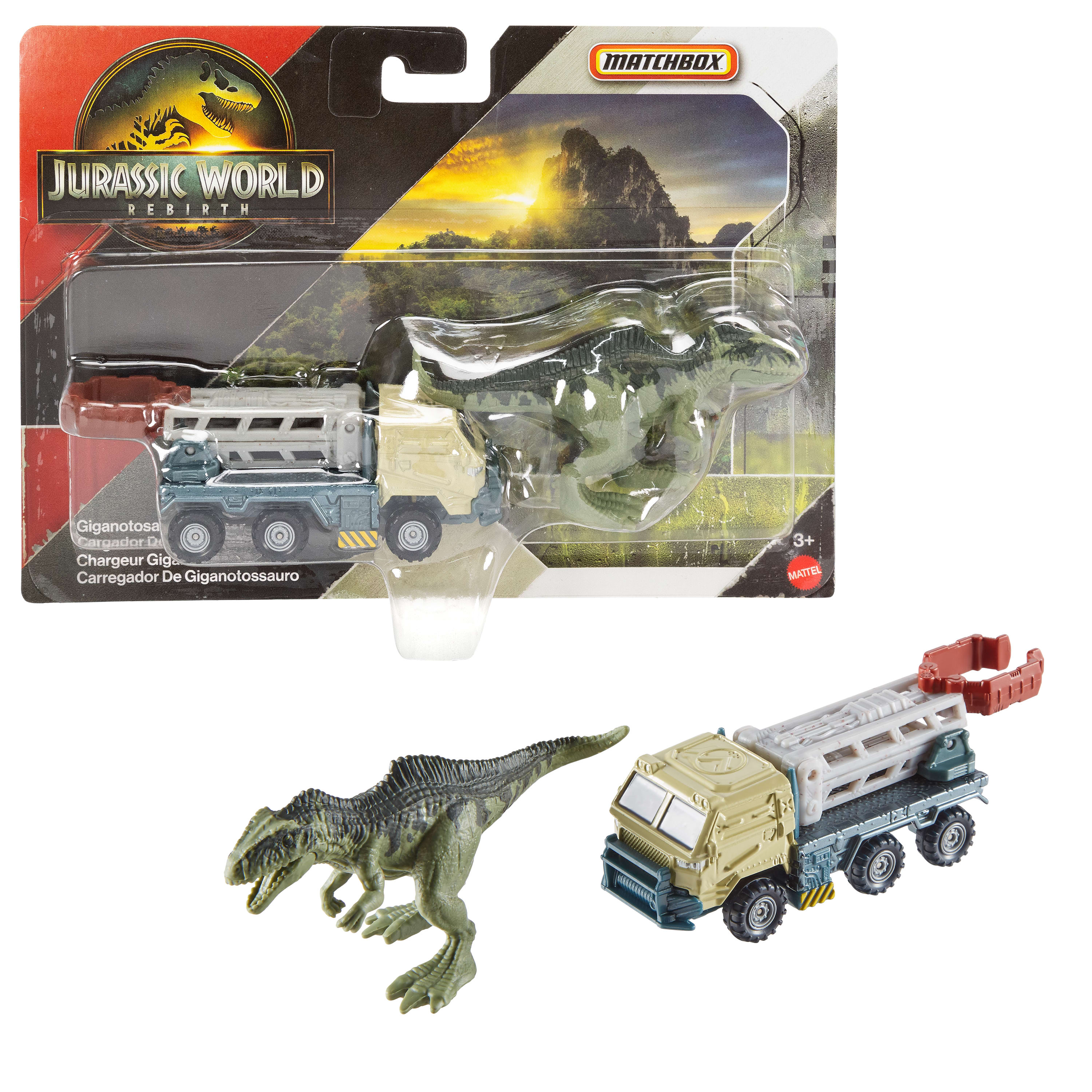 Matchbox Jurassic World Dino Taşıyıcı Araç Seti