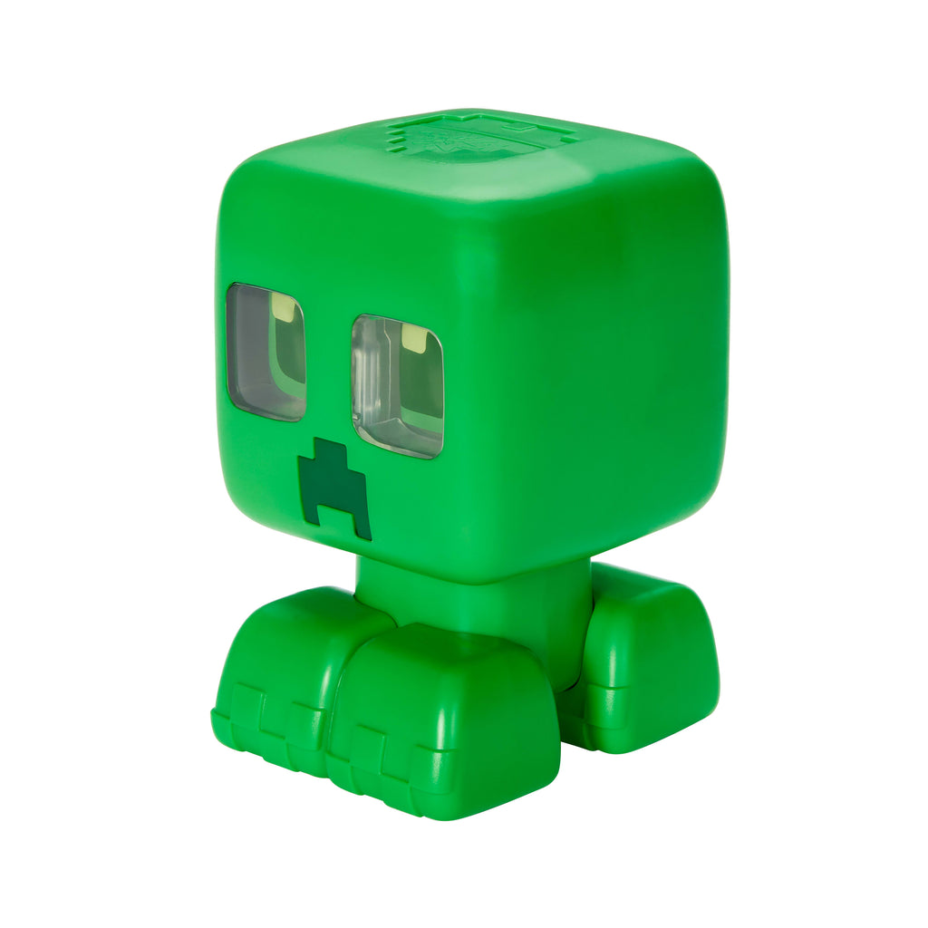 Minecraft Evcil Creeper Figürü ışıklı, sesli ve patlama özellikli interaktif aksiyon figürü