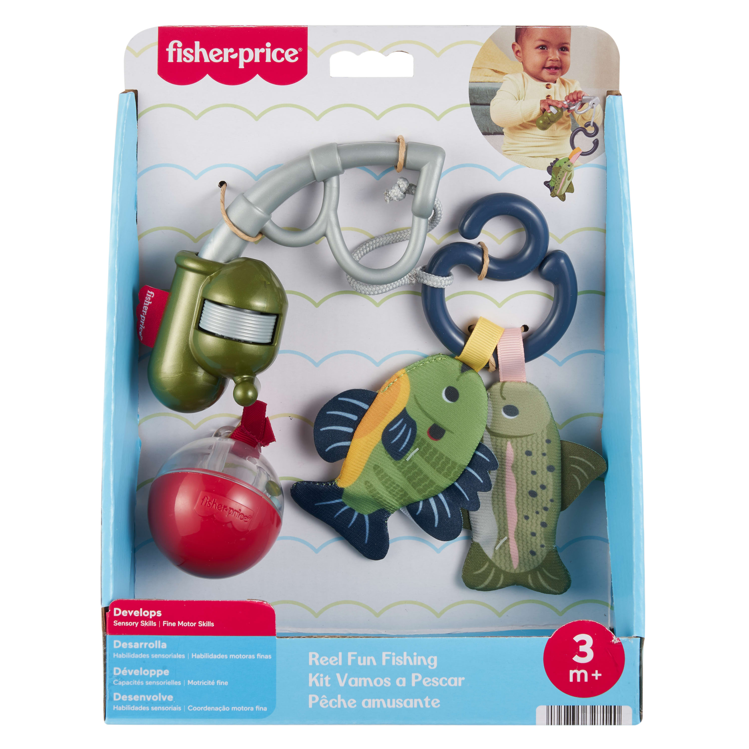 Fisher-Price Mini Me Moments Reel Fun Balık Tutma Hediye Seti