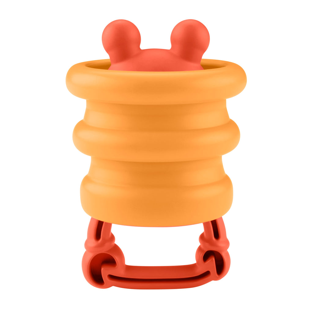 Fisher-Price Squishseas Silikon Yengeç Çıngırak ve Diş Kaşıyıcı