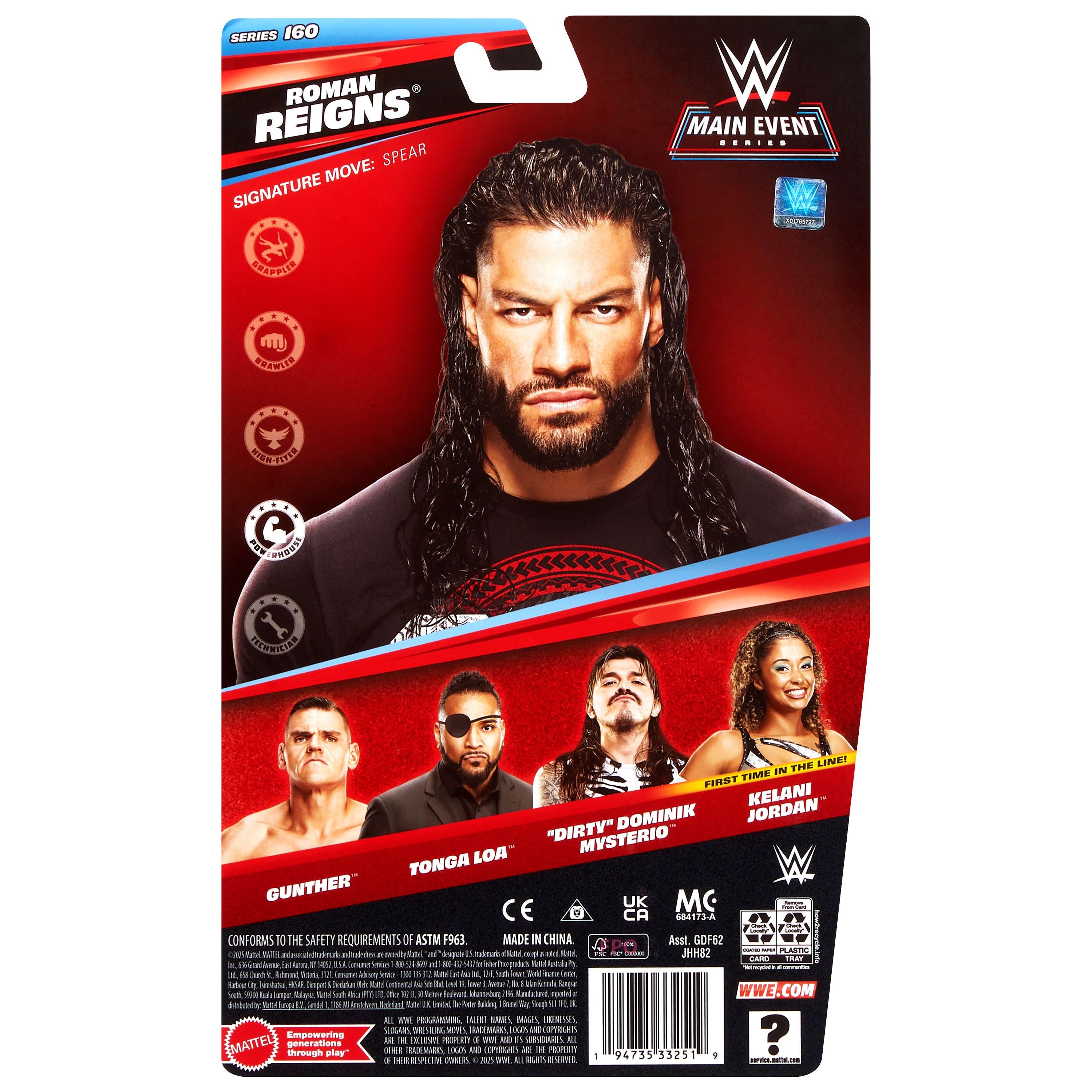 WWE Roman Reigns Aksiyon Figürü