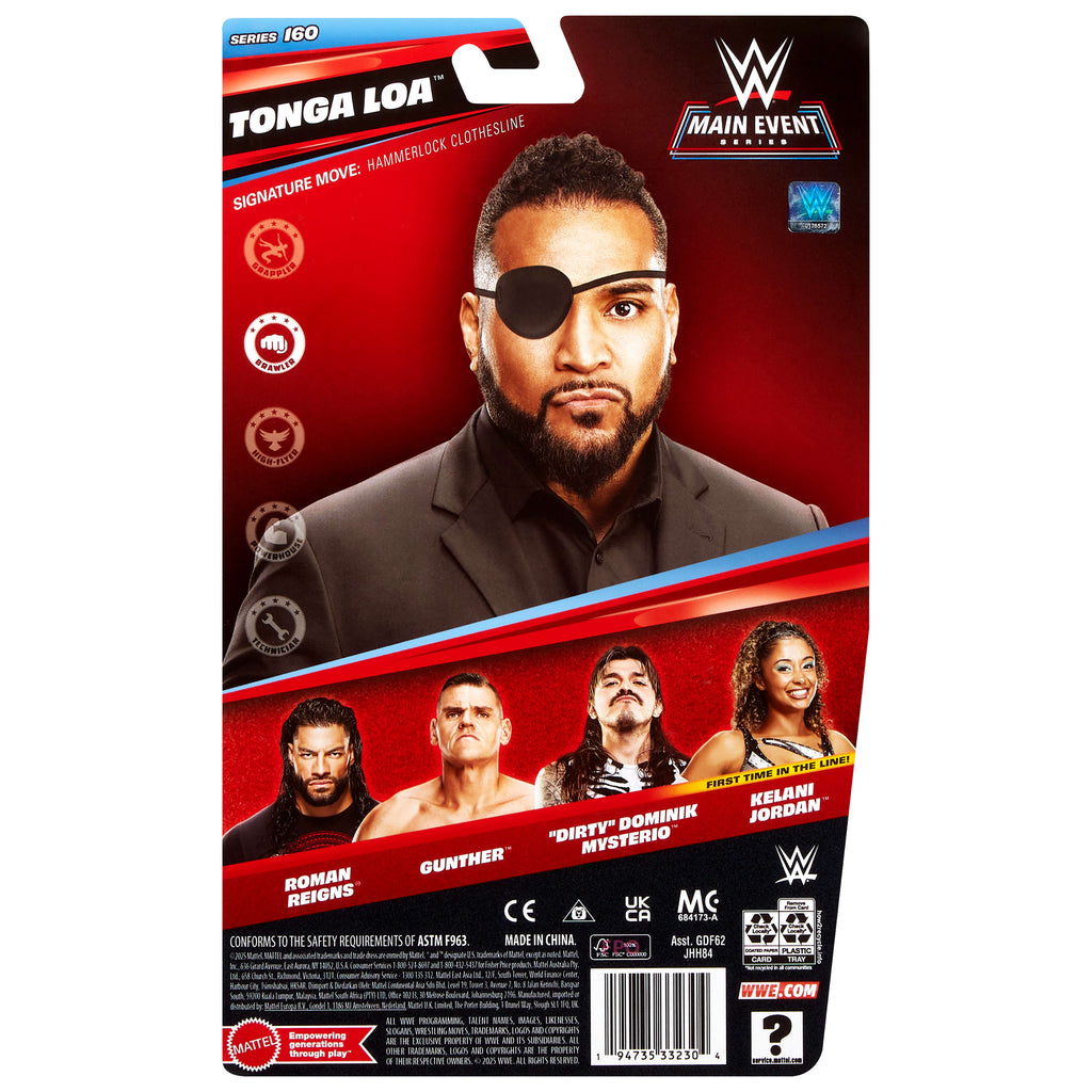 WWE Tonga Loa Aksiyon Figürü