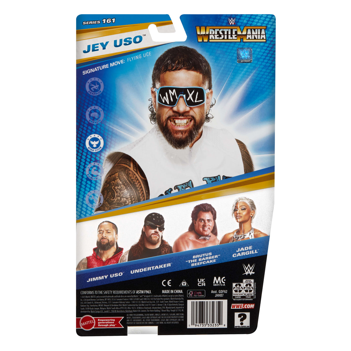 WWE Jey Uso Aksiyon Figürü