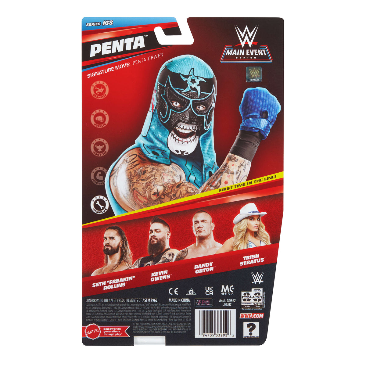 WWE Penta Aksiyon Figürü