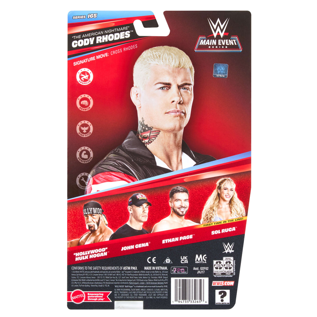 WWE Cody Rhodes Aksiyon Figürü