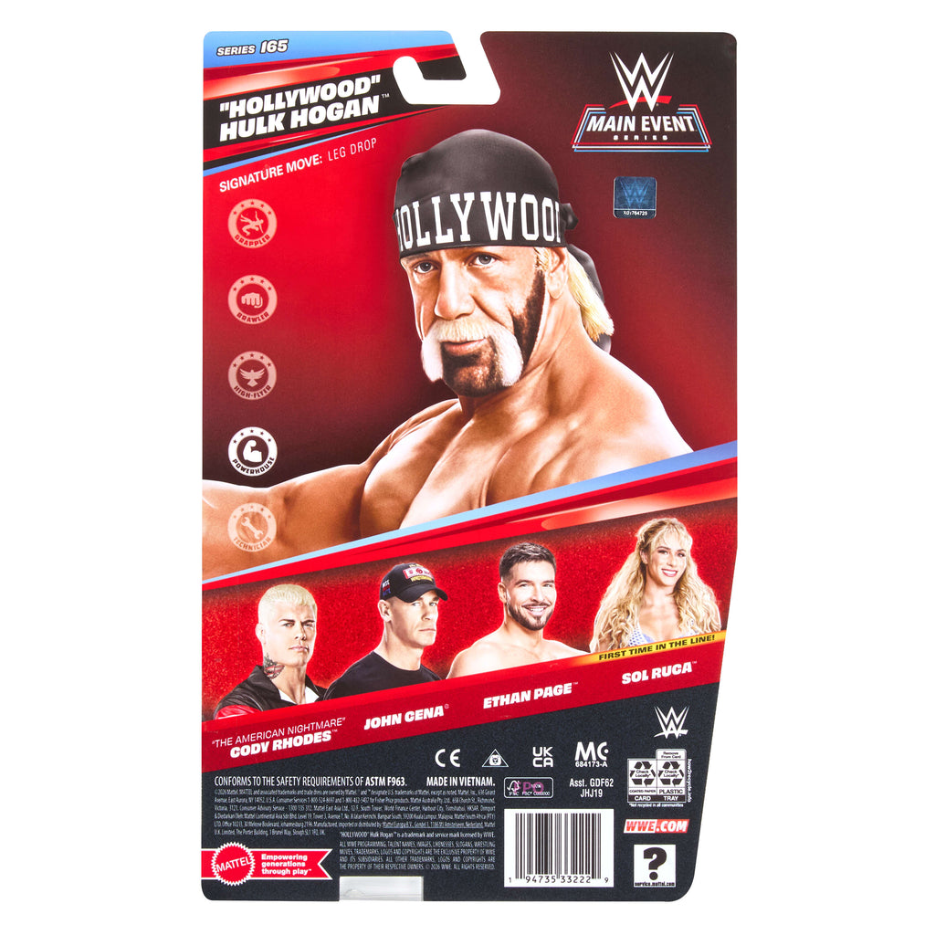 WWE Hollywood Hulk Hogan Aksiyon Figürü