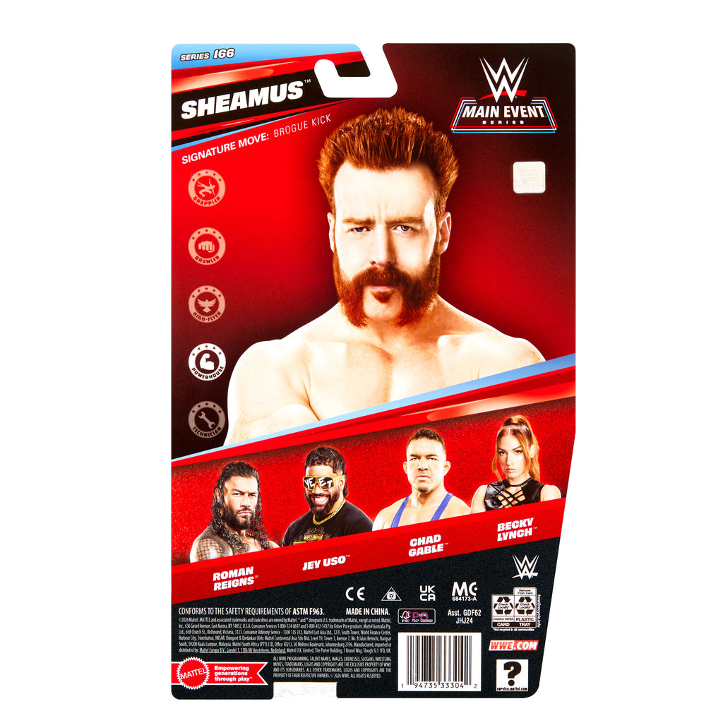 WWE Sheamus Aksiyon Figürü