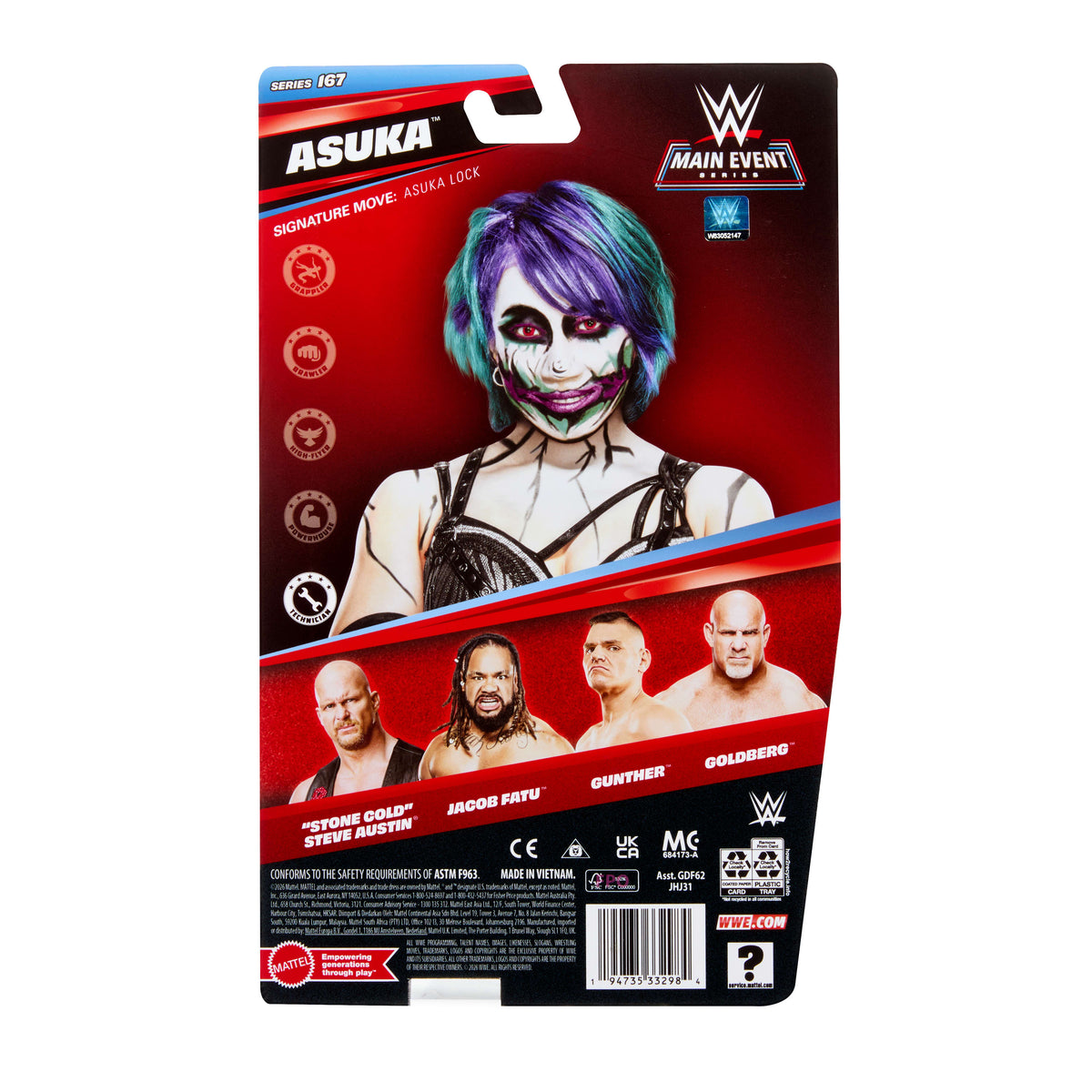 WWE Asuka Aksiyon Figürü