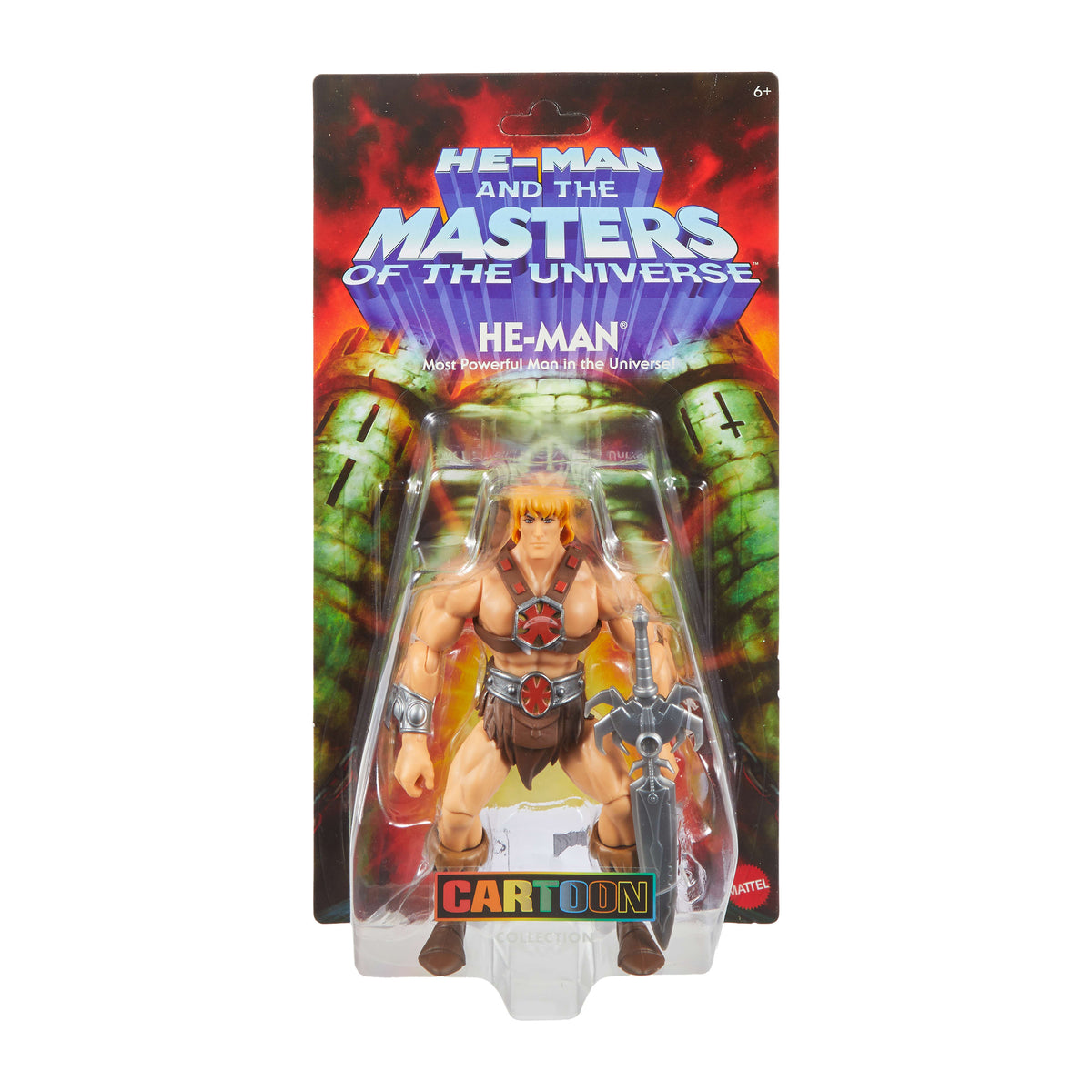 Masters of the Universe Origins 200X Çizgi Film Koleksiyonu He-Man aksiyon figürü, MOTU 14 cm'lik kahraman oyuncağı