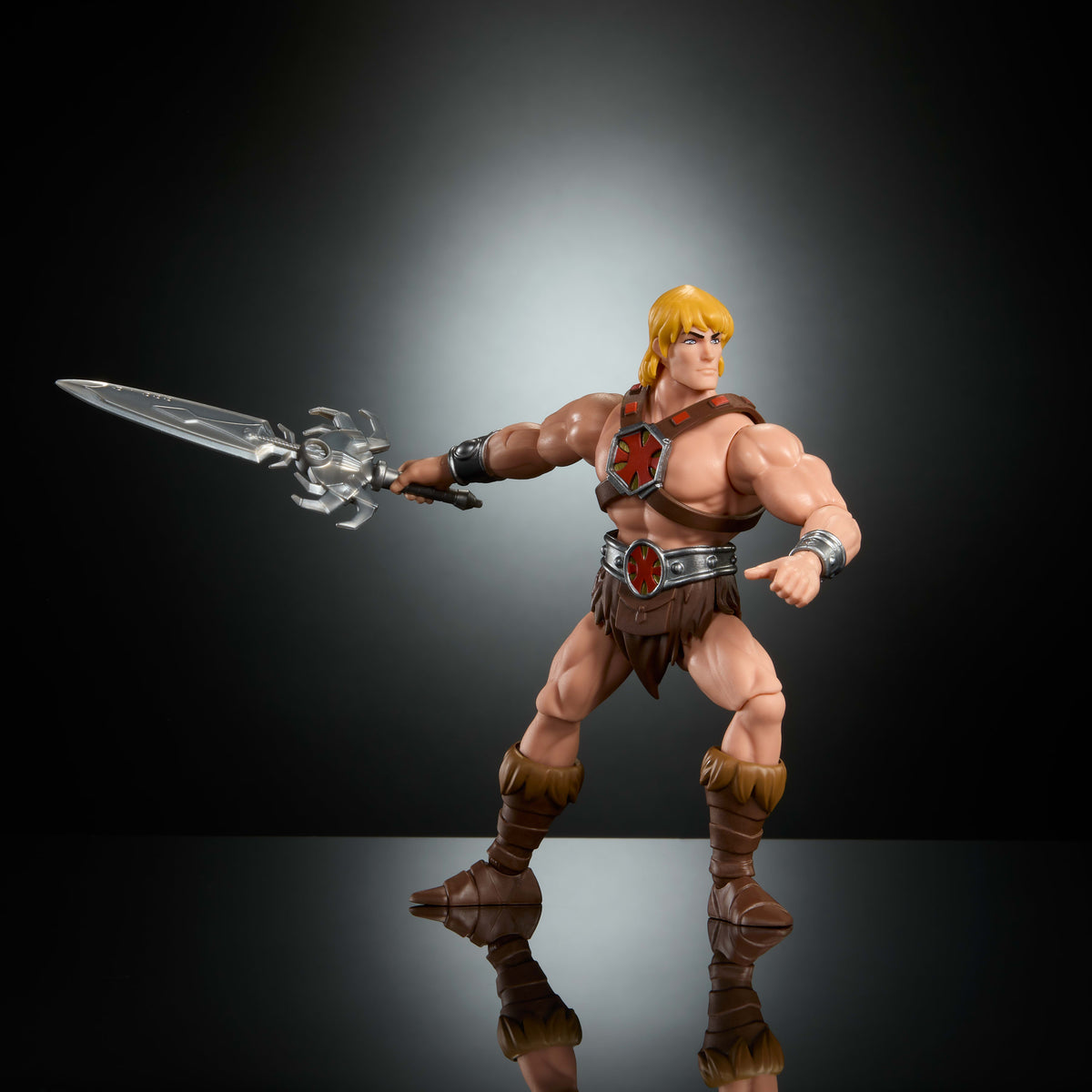 Masters of the Universe Origins 200X Çizgi Film Koleksiyonu He-Man aksiyon figürü, MOTU 14 cm'lik kahraman oyuncağı