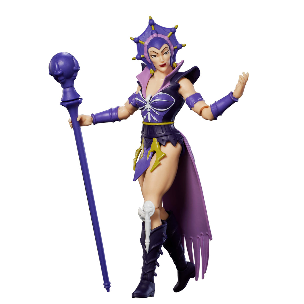 Masters of the Universe Origins 200X Çizgi Dizi Koleksiyonu Evil-Lyn 14 cm'lik MOTU aksiyon figürü
