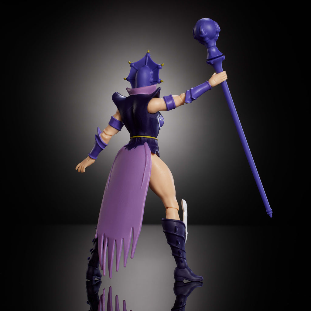 Masters of the Universe Origins 200X Çizgi Dizi Koleksiyonu Evil-Lyn 14 cm'lik MOTU aksiyon figürü