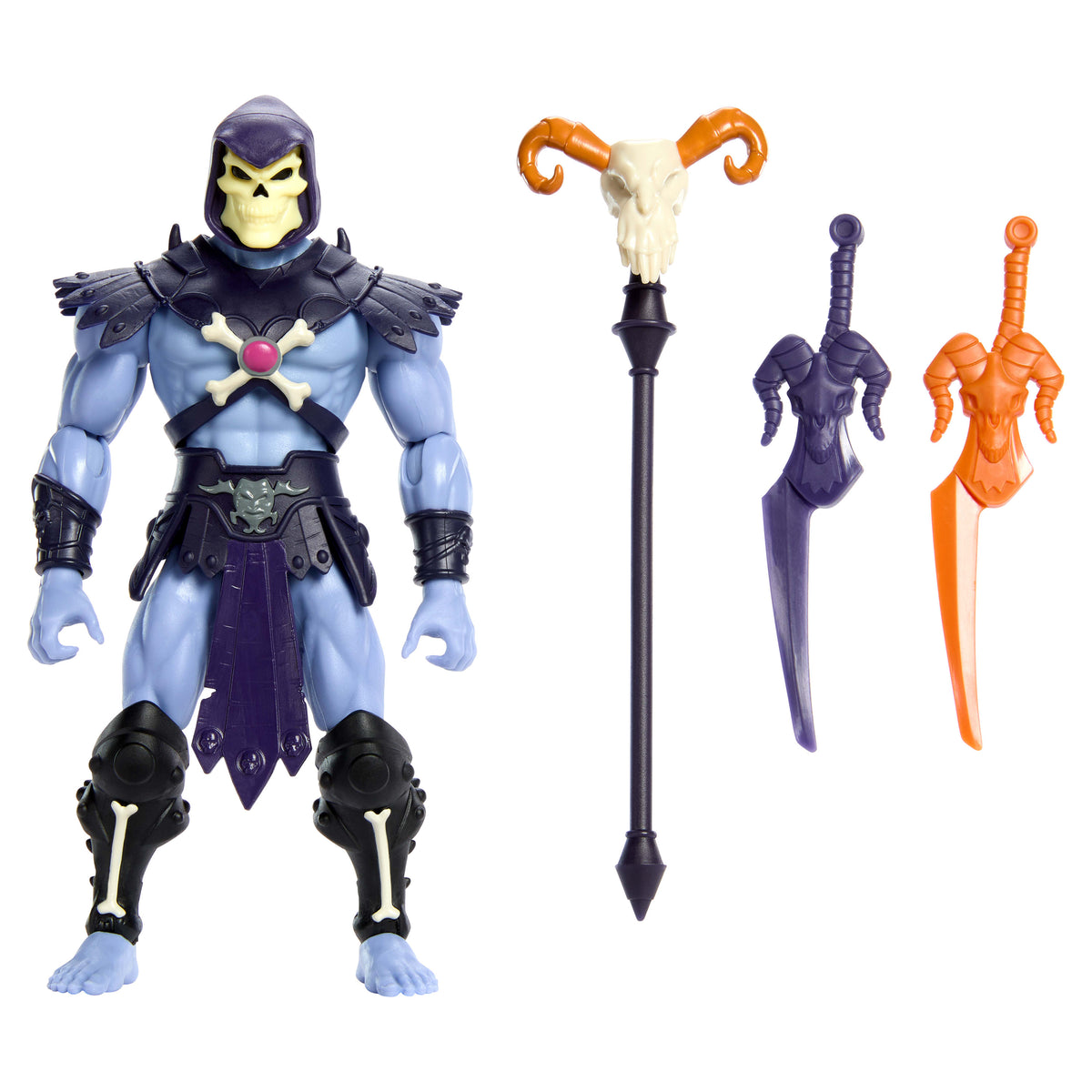 14 cm'lik Masters of the Universe Origins 200X Çizgi Film Koleksiyonu İskeletor aksiyon figürü oyuncağı